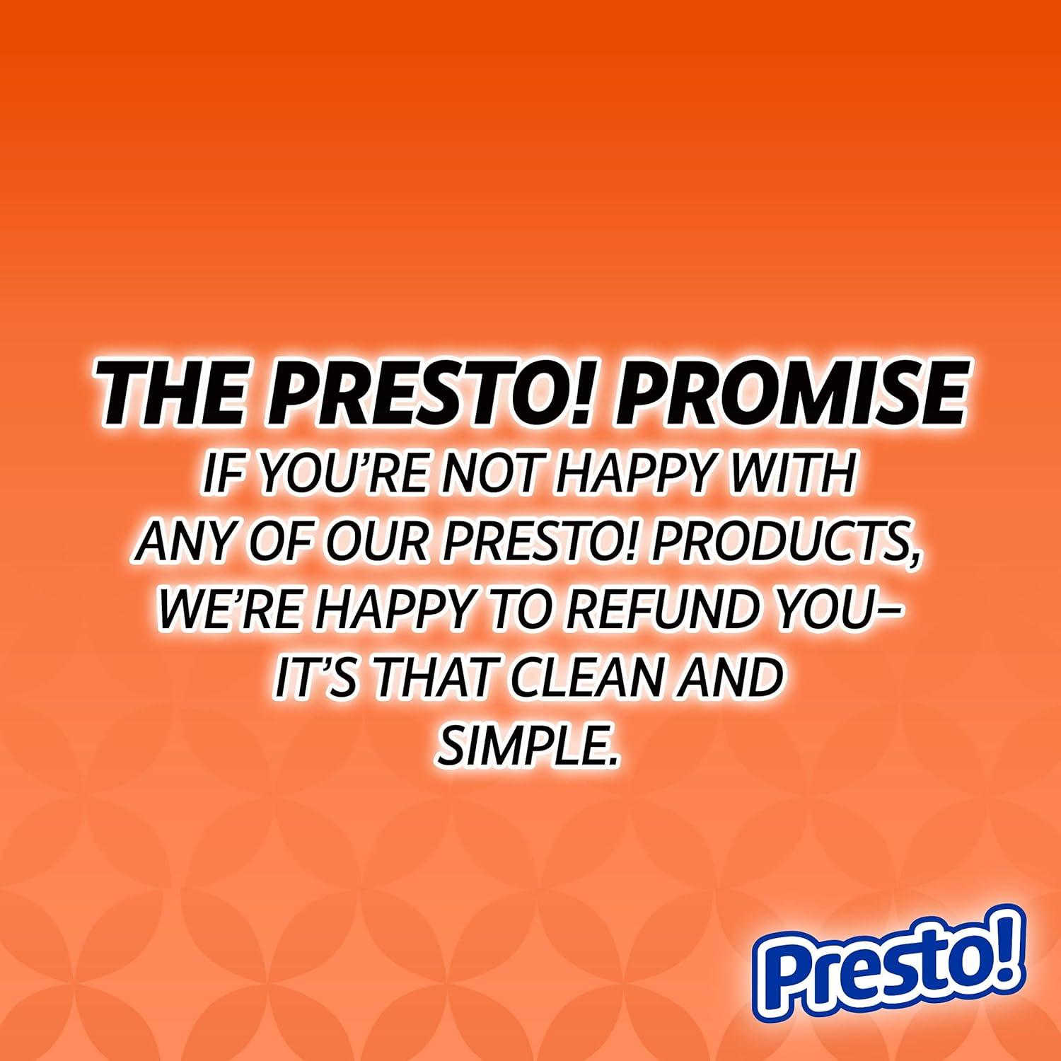 imageAmazon Brand Presto Concentrated Liquid Laundry Detergent Free amp Clear Hypoallergenic Free of Perfumes Clear of Dyes 110 Loads 825 fl ozFresh Scent